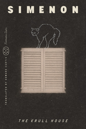 The Krull House (Romans Durs) (Romans Durs) book cover by Georges Simenon
