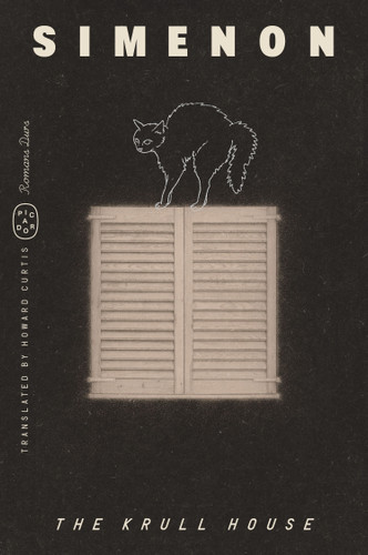 The Krull House (Romans Durs) (Romans Durs) book cover by Georges Simenon
