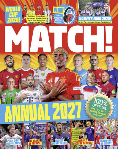 Match Annual 2027 book cover by Match
