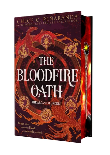 The Bloodfire Oath book cover by Chloe C. Peñaranda