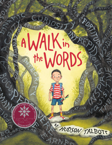 A Walk in the Words book cover by Hudson Talbott