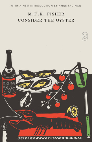 Consider the Oyster book cover by M.F.K. Fisher