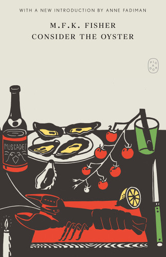 Consider the Oyster book cover by M.F.K. Fisher