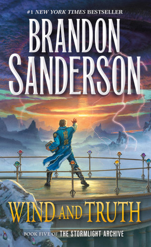 Wind and Truth: Book Five of the Stormlight Archive book cover by Brandon Sanderson