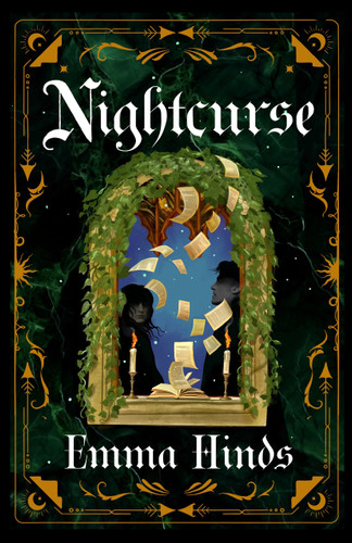 Nightcurse book cover by Emma Hinds