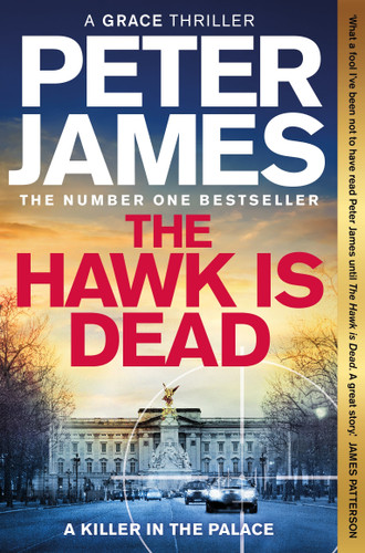 The Hawk Is Dead (Roy Grace #21) book cover by Peter James