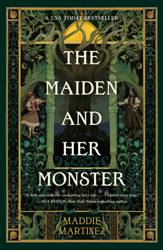 The Maiden and Her Monster book cover by Maddie Martinez
