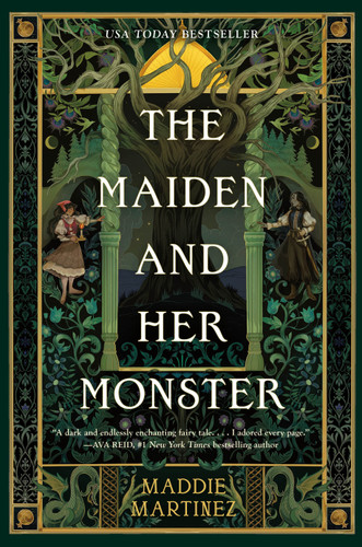 The Maiden and Her Monster book cover by Maddie Martinez