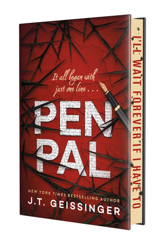 Pen Pal: Deluxe Limited Edition book cover by J.T. Geissinger