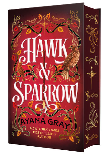 Hawk & Sparrow book cover by Ayana Gray