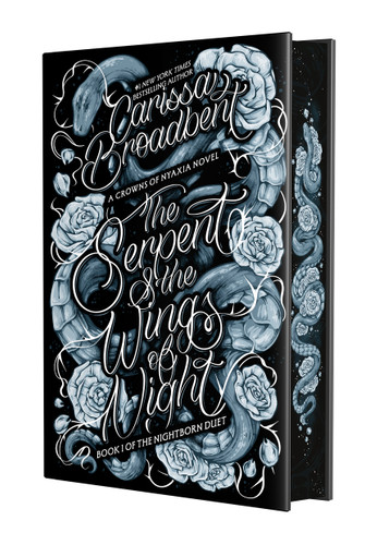 The Serpent & the Wings of Night: Deluxe Limited Edition (Crowns of Nyaxia #1) book cover by Carissa Broadbent