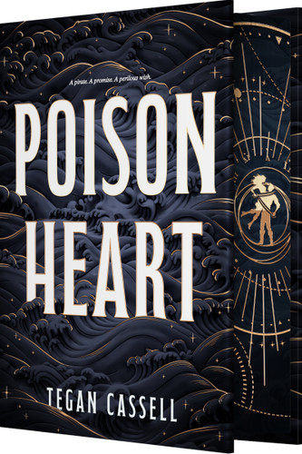 Poison Heart book cover by Tegan Cassell