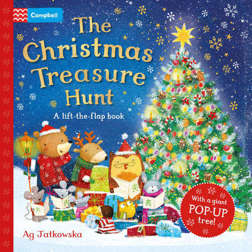 The Christmas Treasure Hunt book cover by Campbell Books
