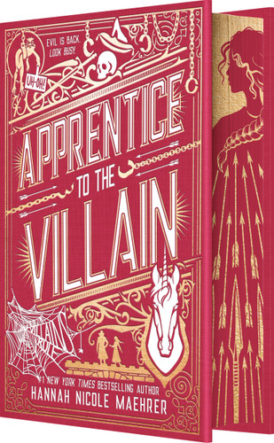 Apprentice to the Villain (Special Edition Hardcover): A Cozy Fantasy Romantic Comedy (Assistant and the Villain #2) book cover by Hannah Nicole Maehrer