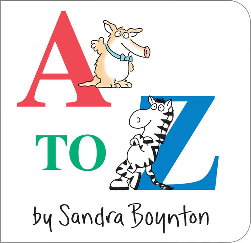 A to Z book cover by Sandra Boynton