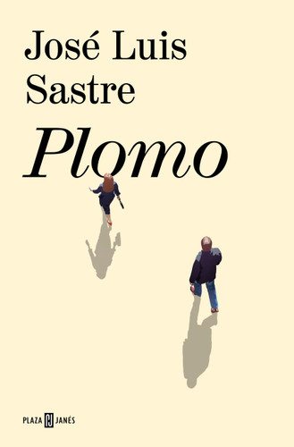 Plomo / Lead book cover by José Luis Sastre