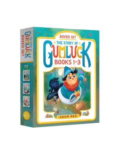 The Story of Gumluck Boxed Set: Books 1–3 (Gumluck the Wizard) book cover by Adam Rex