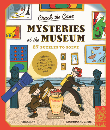 Crack the Case: Mysteries at the Museum book cover by Thea Hay