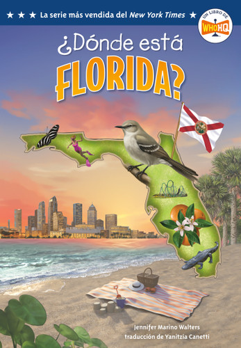 ¿Dónde está Florida? (Where Is Florida? Spanish Edition) (Who HQ: The 50 States) book cover by Jennifer Marino Walters, Who HQ