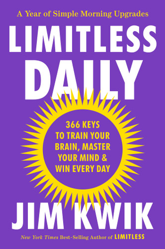 Limitless Daily: 366 Keys to Train Your Brain, Master Your Mind & Win Every Day book cover by Jim Kwik