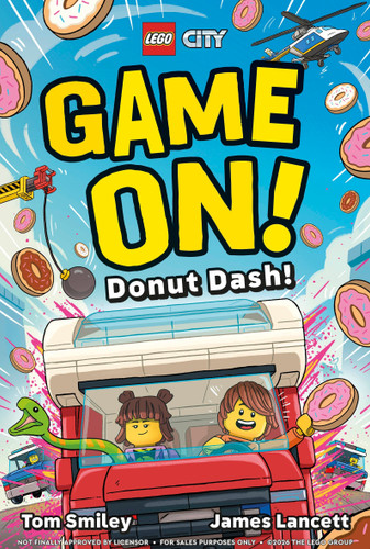 LEGO City Game On! Donut Dash (Game On!) book cover by Tom Smiley