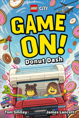LEGO City Game On! Donut Dash (Game On!) book cover by Tom Smiley