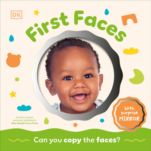 First Faces: Can You Copy the Faces? (Baby Mirror) book cover by DK