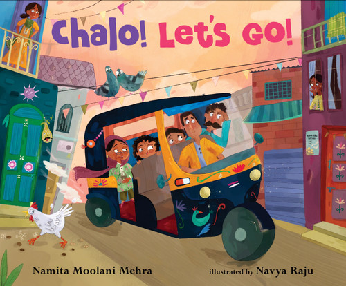 Chalo! Let’s Go! book cover by Namita Moolani Mehra