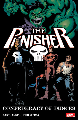 Punisher: Confederacy Of Dunces book cover by Garth Ennis
