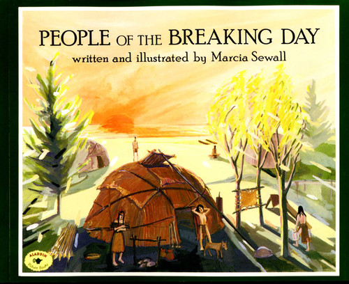 People of the Breaking Day book cover by Marcia Sewall
