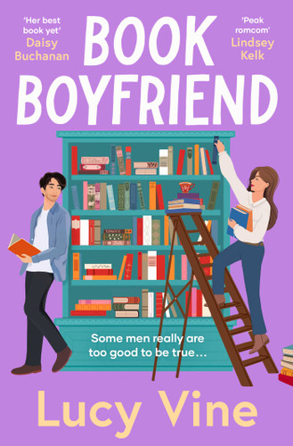 Book Boyfriend: The brand new charming and hilarious romcom from bestselling author book cover by Lucy Vine