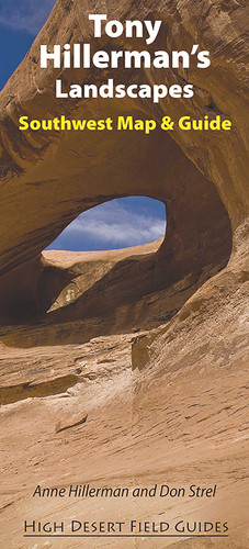 Tony Hillerman's Landscapes: Southwest Map and Guide (High Desert Field Guides) book cover by Anne Hillerman, Don Strel