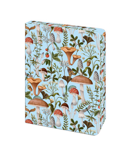The Mushroom Journal: Blank Lined Notebook (Bermondsey Soft-Touch Journals) book cover by Arcturus Publishing Limited