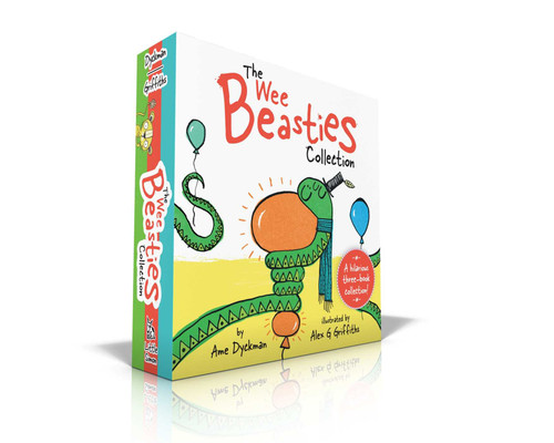 The Wee Beasties Collection (Boxed Set): Huggy the Python Hugs Too Hard; Roary the Lion Roars Too Loud; Touchy the Octopus Touches Everything (Wee Beasties) book cover by Ame Dyckman