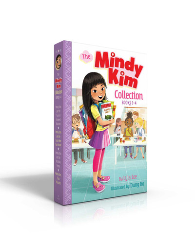 The Mindy Kim Collection Books 1-4 (Boxed Set): Mindy Kim and the Yummy Seaweed Business; Mindy Kim and the Lunar New Year Parade; Mindy Kim and the Birthday Puppy; Mindy Kim, Class President (Mindy Kim) book cover by Lyla Lee