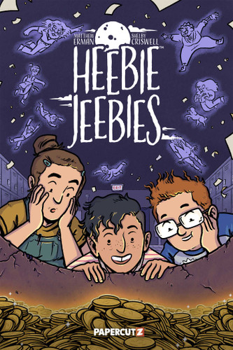 Heebie Jeebies book cover by Matthew Erman