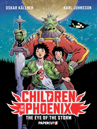 Children of the Phoenix Vol. 1: The Eye of the Storm (Children of the Phoenix) book cover by Oskar Källner