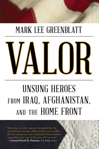 Valor: Unsung Heroes from Iraq, Afghanistan, and the Home Front book cover by Mark Lee Greenblatt