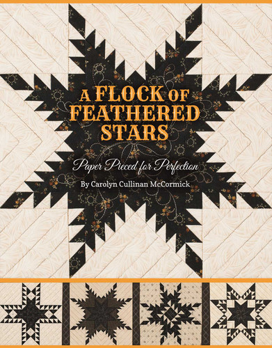Flock of Feathered Stars: Paper Pieced for Perfection book cover by Carolyn Cullinan McCormick