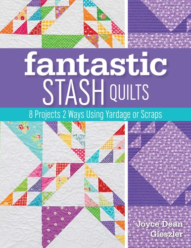 Fantastic Stash Quilts: 8 Projects 2 Ways Using Yardage or Scraps book cover by Joyce Dean Gieszler