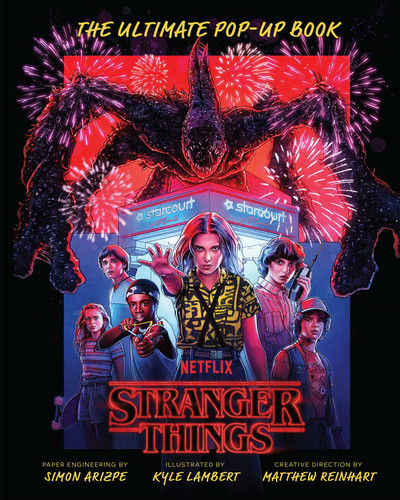 Stranger Things: The Ultimate Pop-Up Book (Reinhart Pop-Up Studio) (Reinhart Pop-Up Studio) book cover by Simon Arizpe