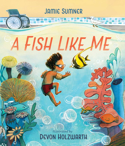 A Fish Like Me book cover by Jamie Sumner