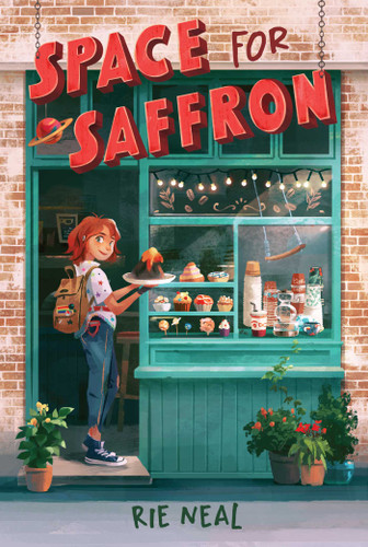 Space for Saffron book cover by Rie Neal