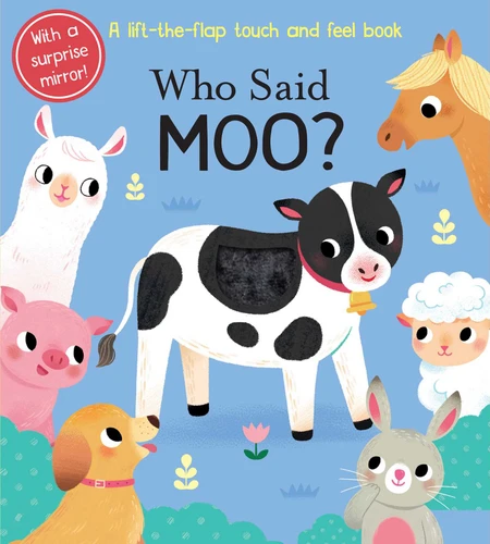 Who Said Moo? (Who Said?) book cover by 