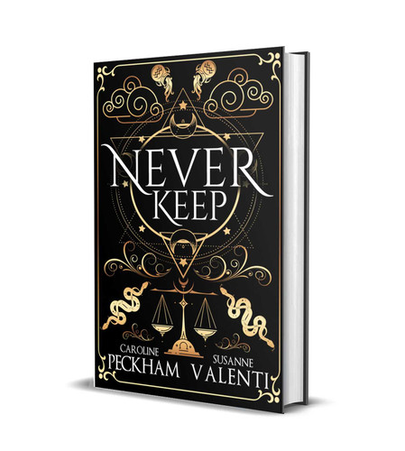 Never Keep (Book 1 in the Sins of the Zodiac series) (Sins of the Zodiac) book cover by Caroline Peckham, Susanne Valenti