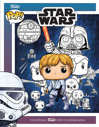 Star Wars: The Official Funko POP! Coloring Book (Star Wars) book cover by 