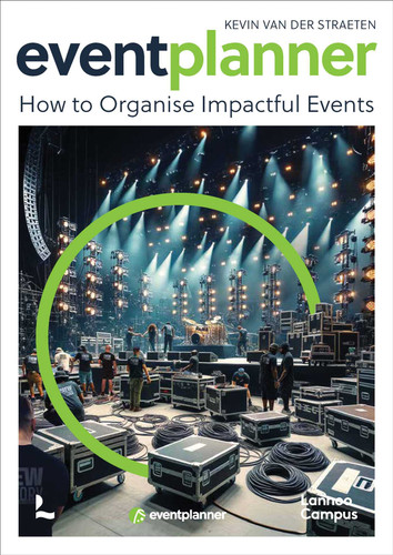 Eventplanner: How to Organise Impactful Events book cover by Kevin Van der Straeten