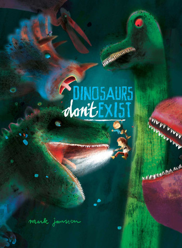 Dinosaurs Don't Exist: (Interactive Books for Kids) book cover by Mark Janssen