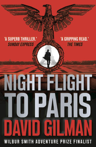 Night Flight to Paris book cover by David Gilman
