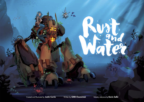 Rust and Water (Silent Guardian) book cover by Justin Currie, GMB Chomichuk